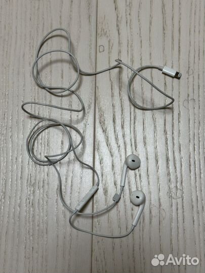 Наушники apple earpods lightning