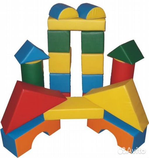 Мягкий набор-конструктор «Непоседа» 20 фигур