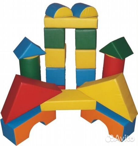 Мягкий набор-конструктор «Непоседа» 20 фигур