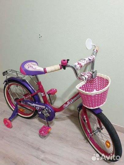 Детский велосипед Black Aqua Princess