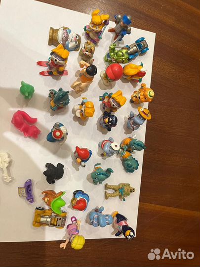 Игрушки из киндер сюрприза