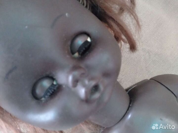 Кукла СССР африканка