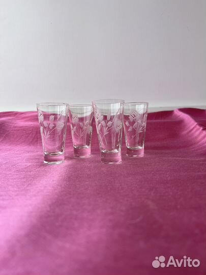 Граненые рюмки СССР