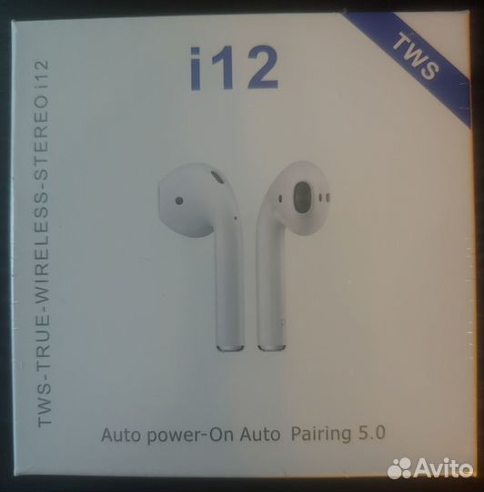 Беспроводные наушники TWS i12
