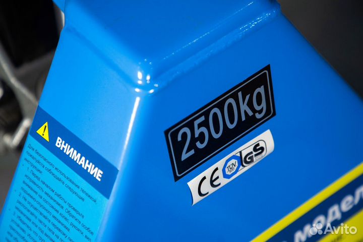 Рохля узковильная 2500 кг 800x450 мм TOR RHP