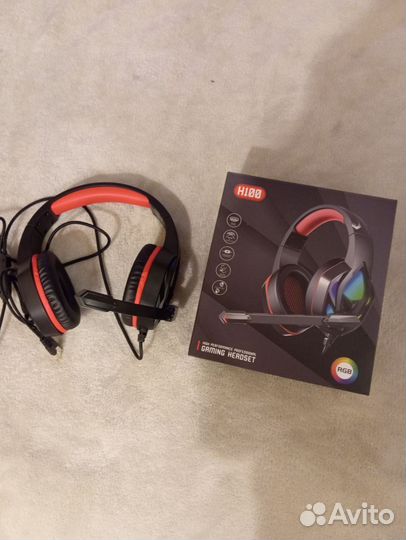 Игровые наушники с микрофоном