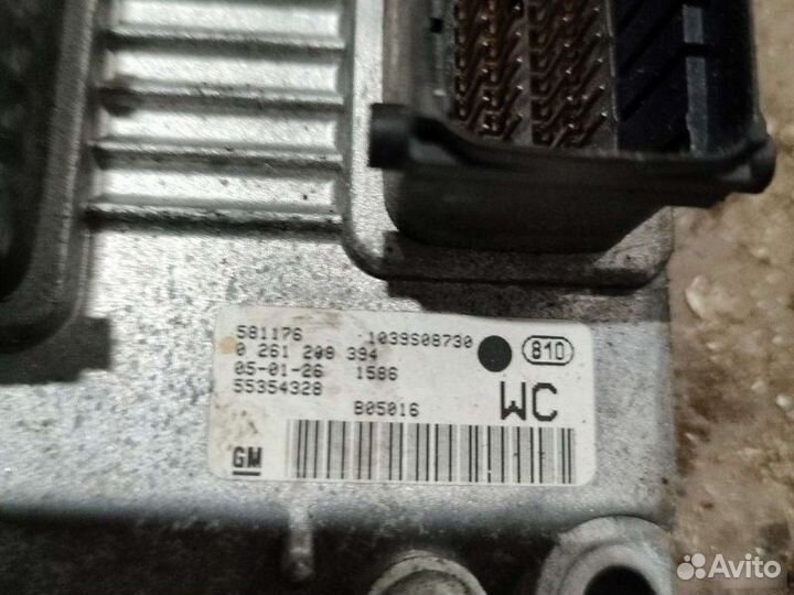 Эбу Opel Corsa C 2003-2006