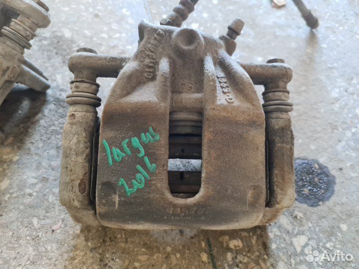Суппорт тормозной левый LADA Largus K4M 2016