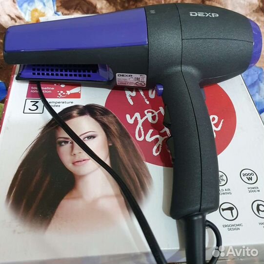 Фен dexp HD-2001S