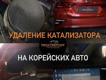 Удалить катализатор и Сажевый фильтр