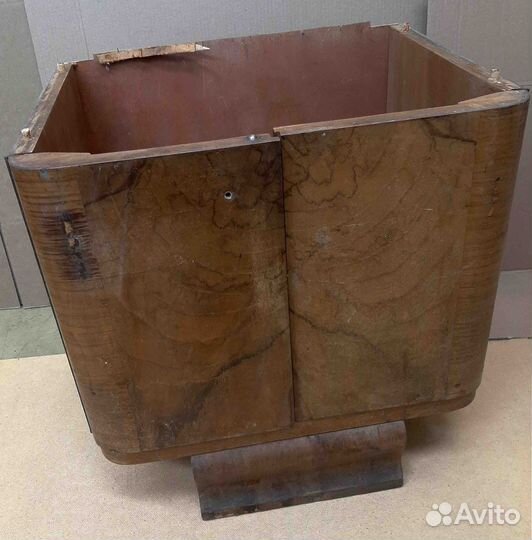 Тумба прикроватная старинная с ящиком сверху (3)