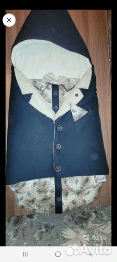 Конверт на выписку для мальчика