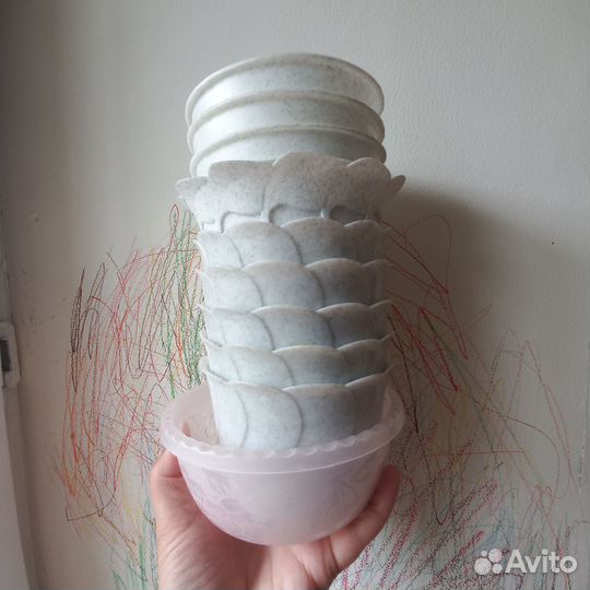 Цветочные горшки