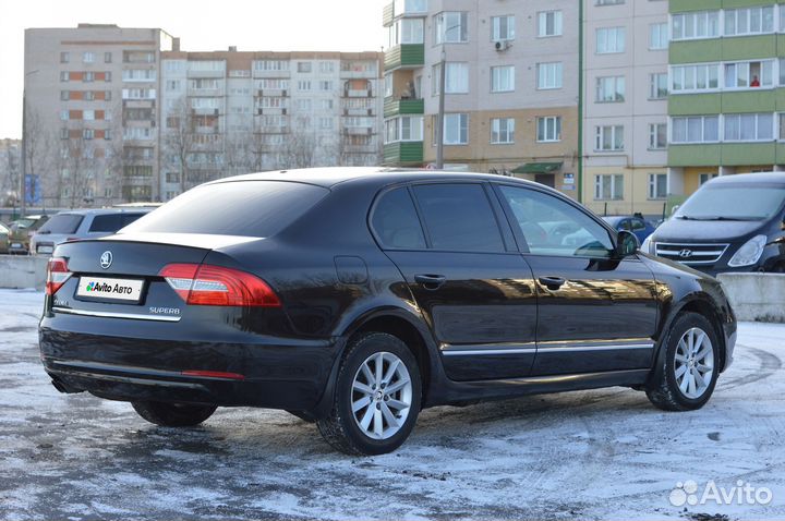 Skoda Superb 1.8 AMT, 2014, 195 000 км