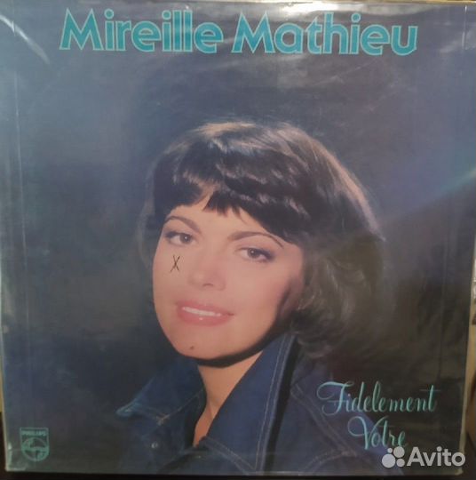 Французский шансон LP винил