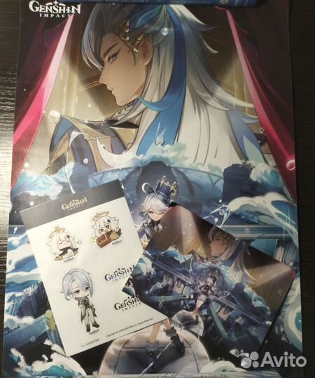 Мерч Genshin Impact x fluffy fluffy