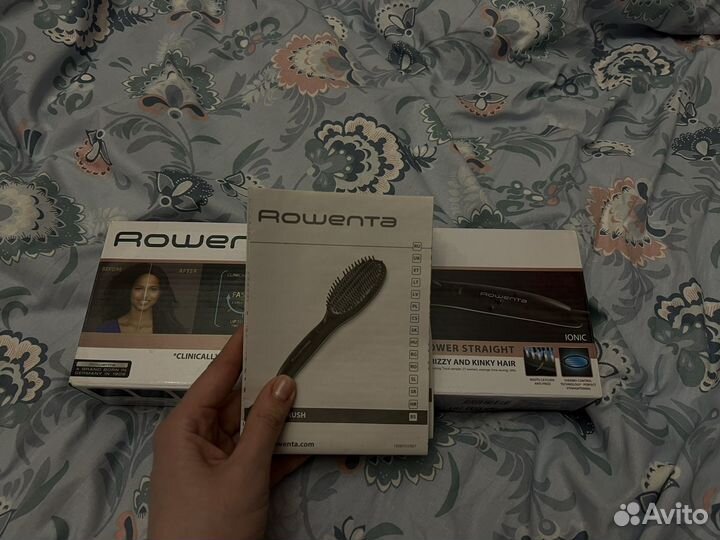 Расческа-выпрямитель Rowenta Power Straight