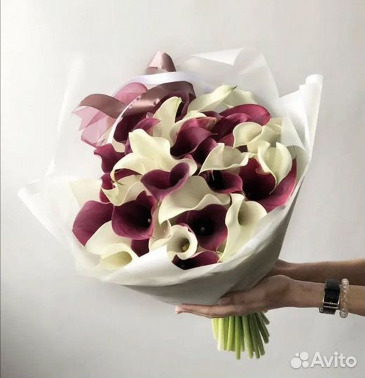 Каллы Букеты из калл цветы доставка