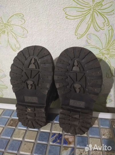 Сапоги зимние для мальчика 22 размер