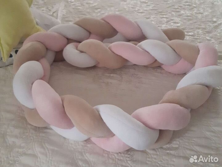 Бортик косичка