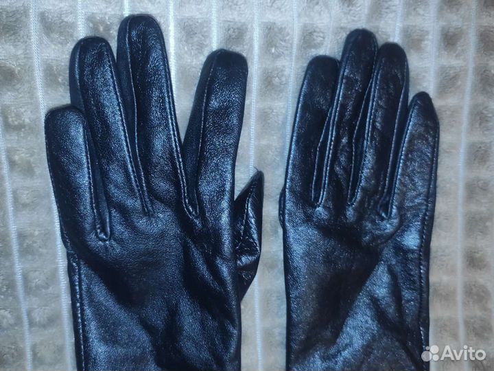 Перчатки кожаные новые