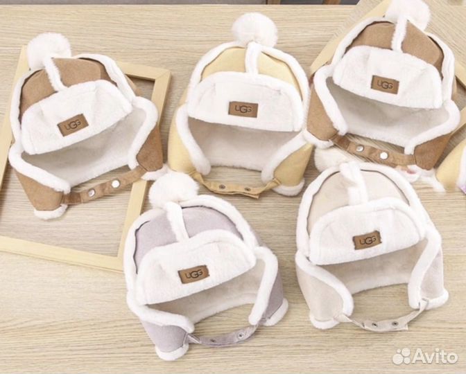 Шапка детская зимняя ugg