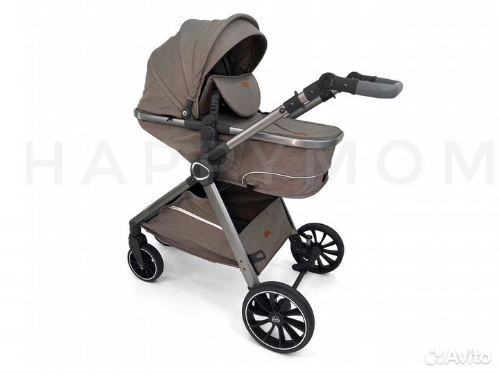 Коляска Luxmom V8 серый