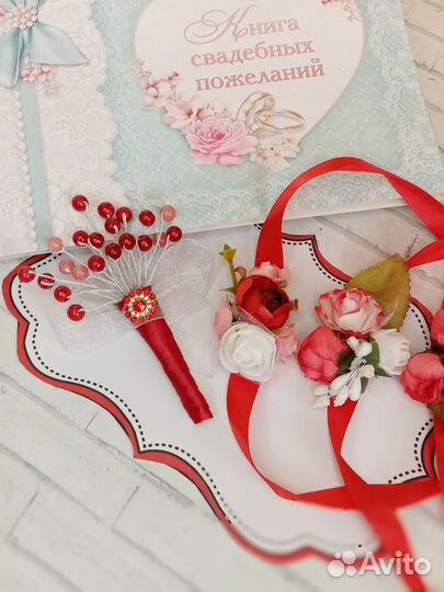 Бутоньерка свадебная