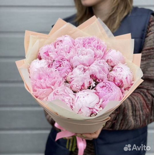 Доставка пионов. Всегда свежие цветы. Букеты