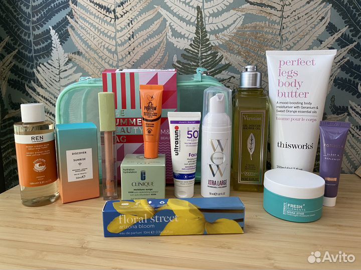 Бьюти боксы M&S Summer Beauty Bag 2024 и Next Clar