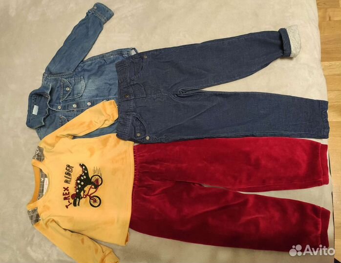 Вещи пакетом на мальчика 2- 3 года рост 92 - 98