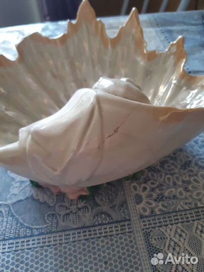 Ваза конфетница Ракушка 2шт СССР