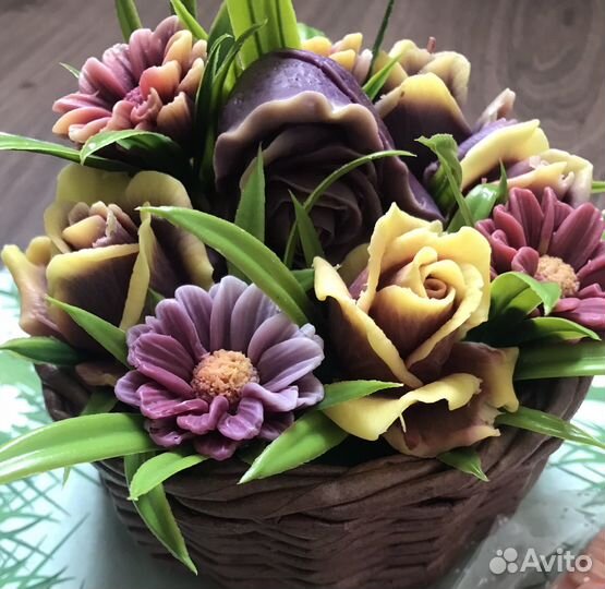 Букет из мыла