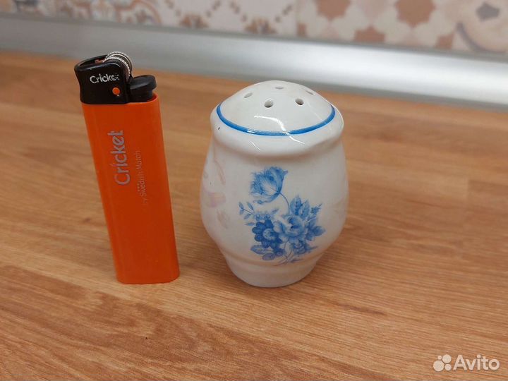 Солонка/перечница СССР гжель