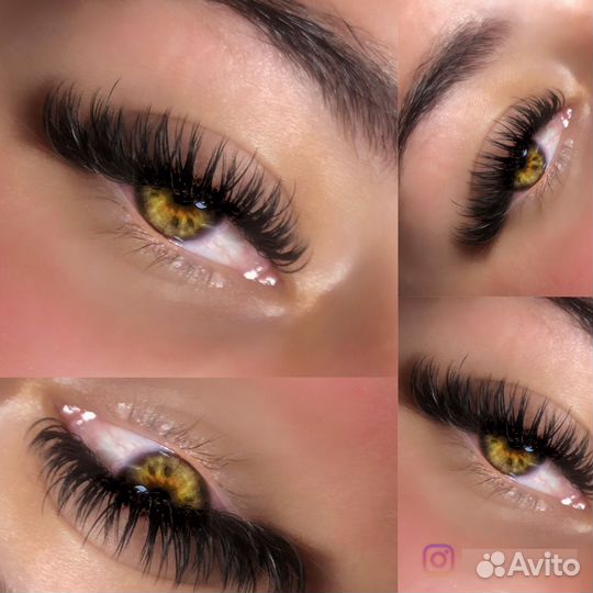 Наращивание и лами ресниц