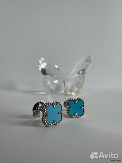 Серьги van cleef