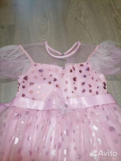 Платье нарядное для девочки 116-122