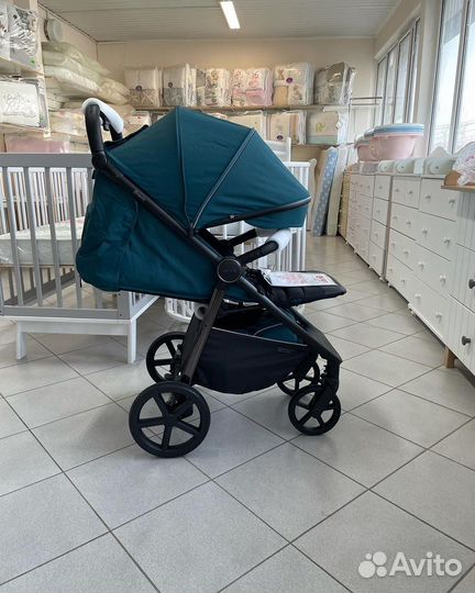 Коляска carrello bravo plus 2023 Хром