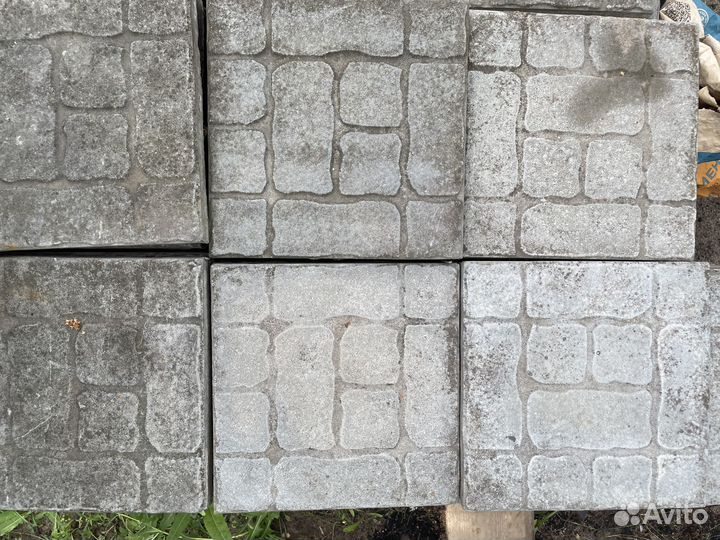 Тротуарная плитка бу