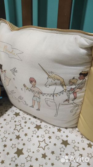 Бортики в детскую кроватку