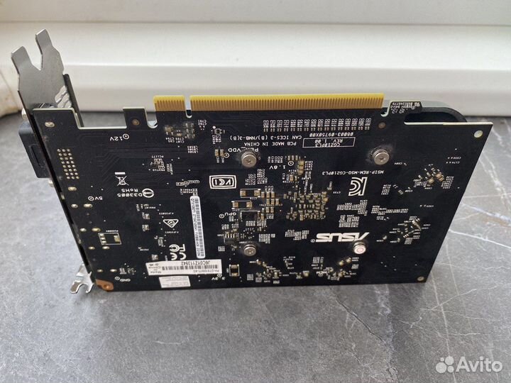 Видеокарта asus Phoenix GeForce GTX 1050 Ti 4GB