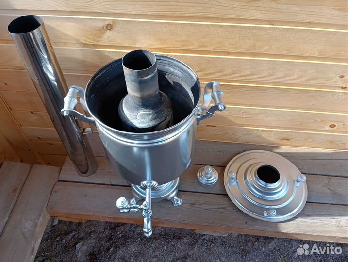 Самовар дровяной угольный