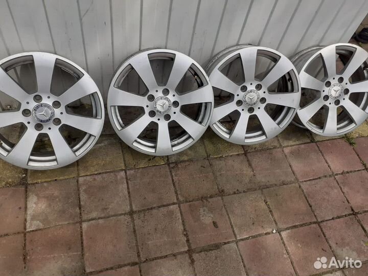Литые диски r16 на мерседес