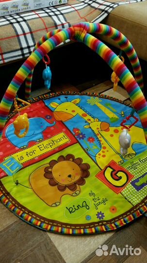 Развивающий коврик (новый)