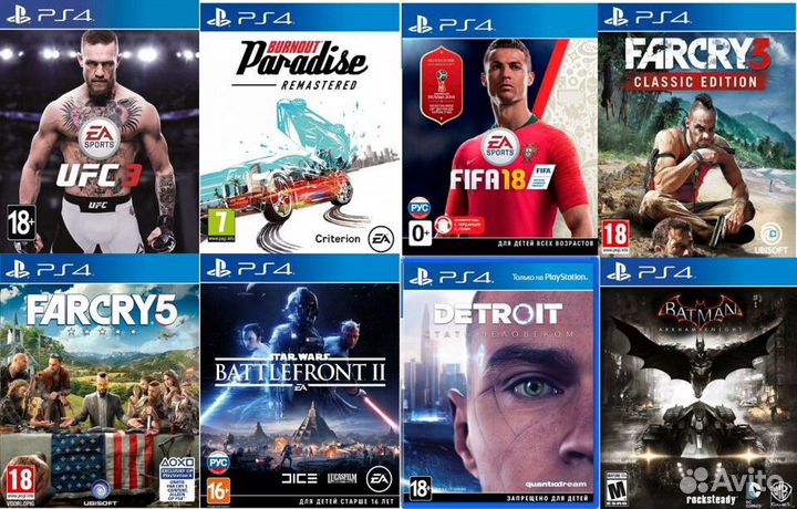 Sony PS4 Лицензионные Игры