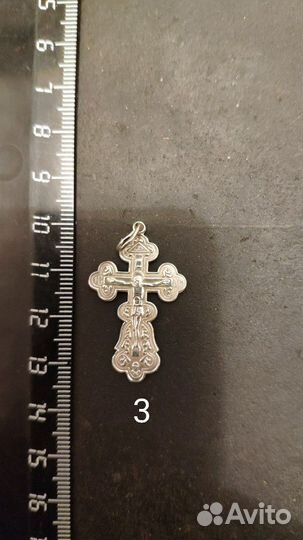 Крестики серебро