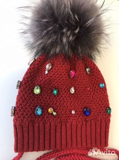 Шапка и снуд для девочки новые