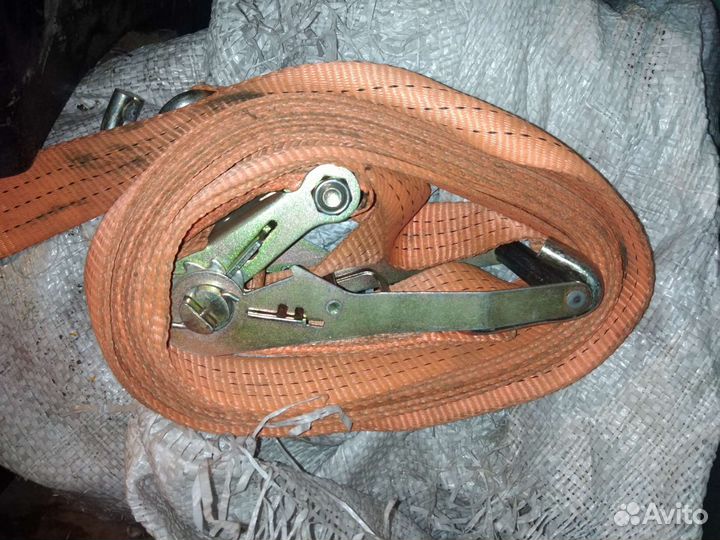 Ремни для стяжки груза бу