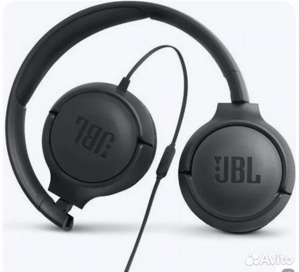 JBL Tune 500 1.187м черный проводные