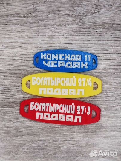 Изготовление бирок